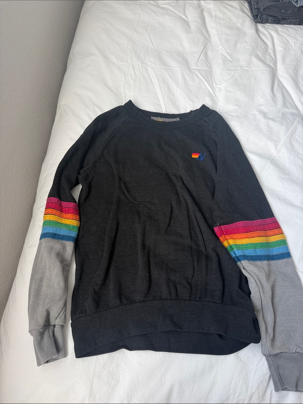 Aviator nation, seven stripe crewneck - Picture 2 of 4